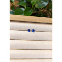 1.18&nbsp;Ct.Tw.Total Carat Weight Blue Sapphire Pair from Ceylon (Sri Lanka) Life Style