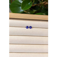1.17&nbsp;Ct.Tw.Total Carat Weight Blue Sapphire Pair from Ceylon (Sri Lanka) Life Style