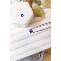 1.27&nbsp;Ct.Tw.Total Carat Weight Blue Sapphire Pair from Ceylon (Sri Lanka) Life Style