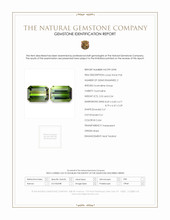 4.79&nbsp;Ct.Tw.Total Carat Weight Tourmaline Pair from Brazil Scan Report