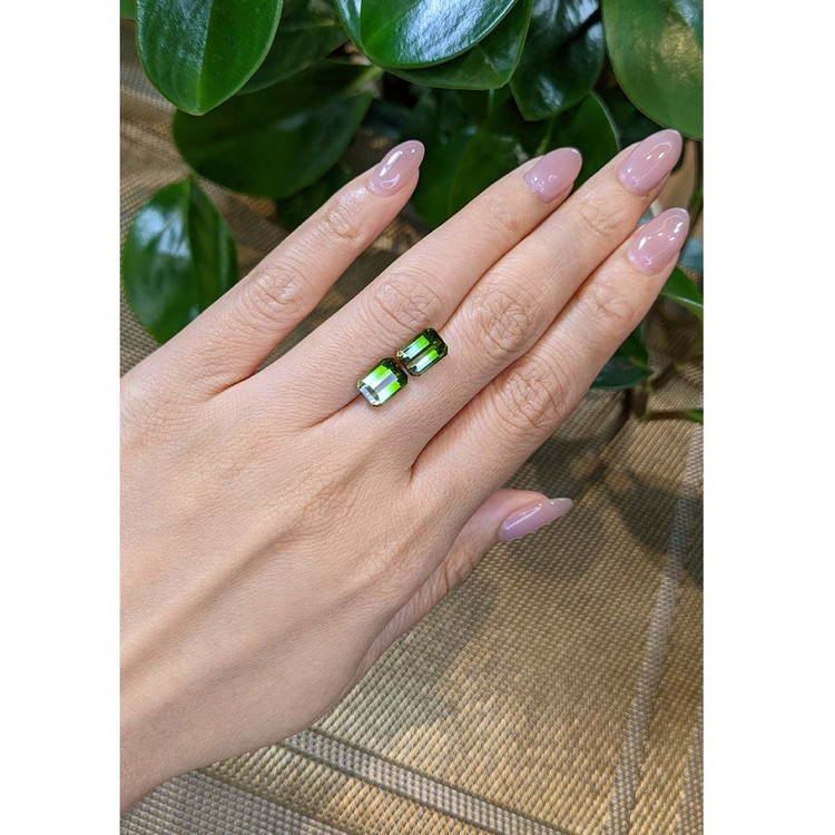 4.79 Ct.Tw. Tourmaline Pair from Brazil