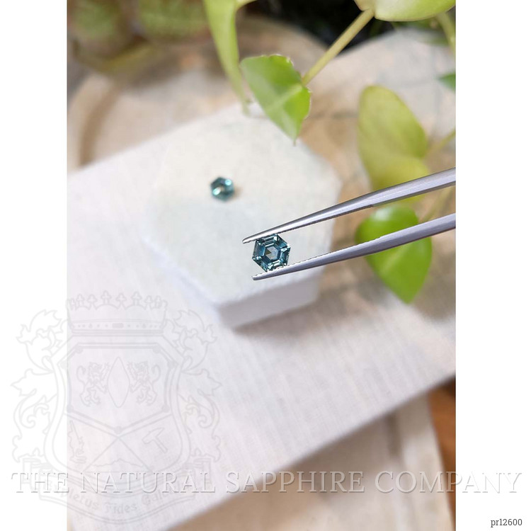 1.93 Ct.Tw. Greyish Blue Sapphire Pair from Montana