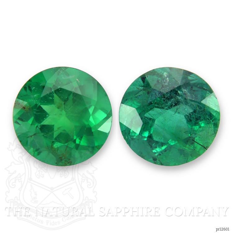 3.25 Ct.Tw. Emerald Pair from Colombia