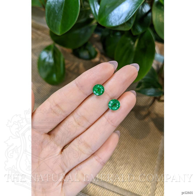 3.25 Ct.Tw. Emerald Pair from Colombia