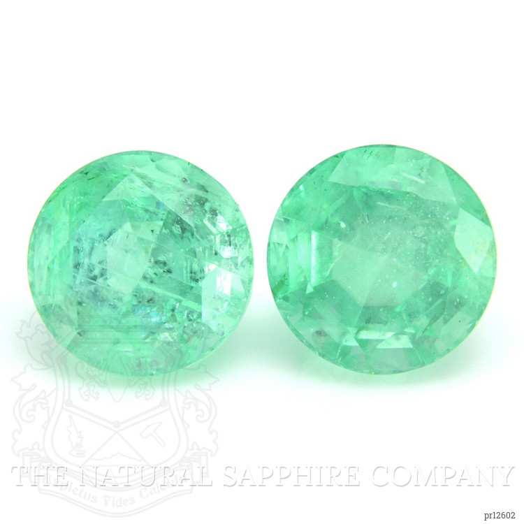 5.07 Ct.Tw. Emerald Pair from Colombia