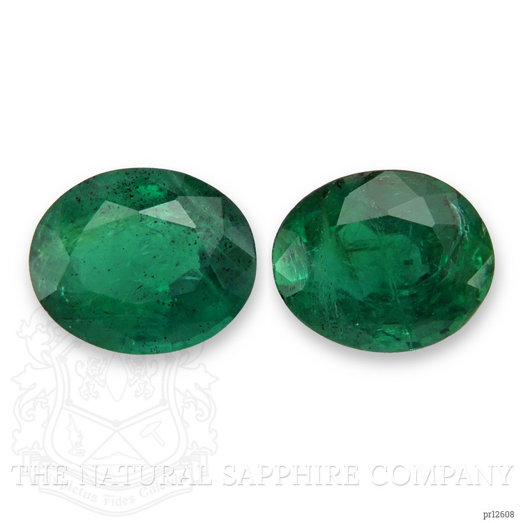 1.22 Ct.Tw. Emerald Pair from Zambia