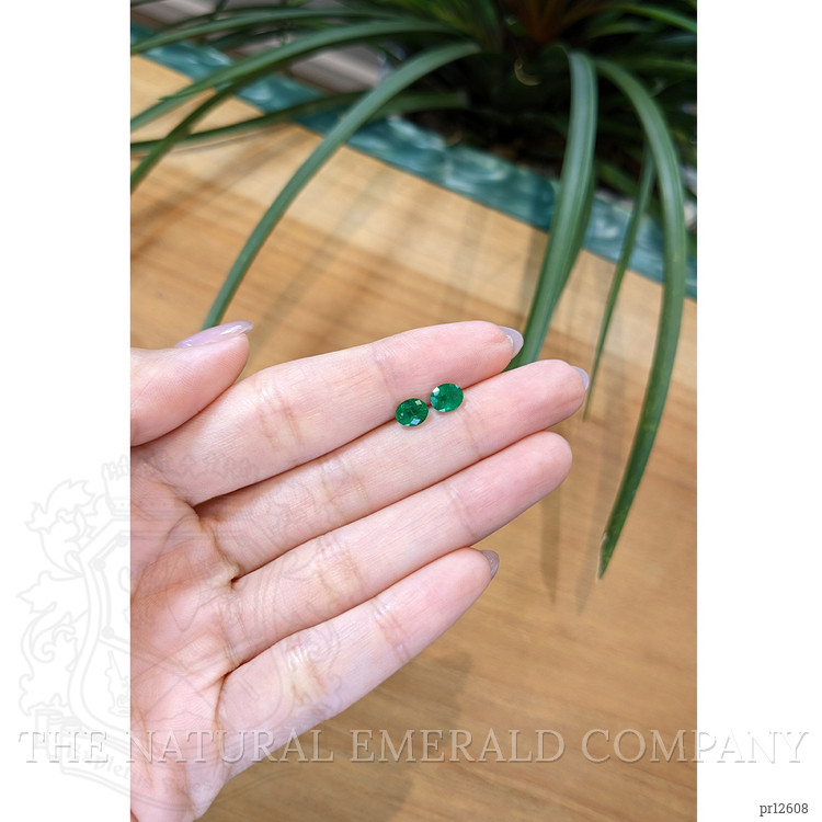 1.22 Ct.Tw. Emerald Pair from Zambia