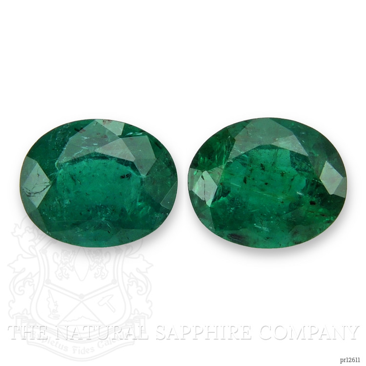 1.30 Ct.Tw. Emerald Pair from Zambia