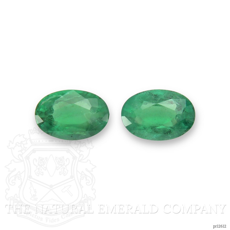 0.97 Ct.Tw. Emerald Pair from Zambia
