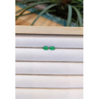 0.97 Ct.Tw.Total Carat Weight Emerald Pair from Zambia Life Style