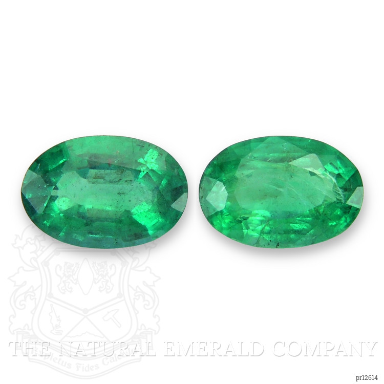 0.95 Ct.Tw. Emerald Pair from Zambia