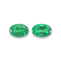 0.98&nbsp;Ct.Tw.Total Carat Weight Emerald Pair from Zambia Video