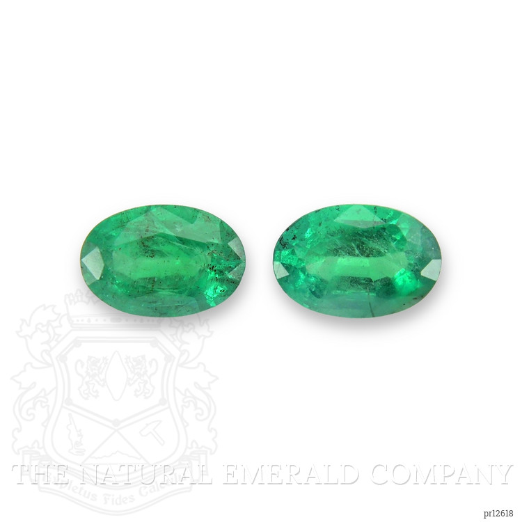 0.98 Ct.Tw. Emerald Pair from Zambia