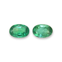 0.99&nbsp;Ct.Tw.Total Carat Weight Emerald Pair from Zambia Video