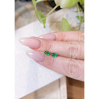 0.99&nbsp;Ct.Tw.Total Carat Weight Emerald Pair from Zambia Life Style