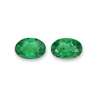 0.73&nbsp;Ct.Tw.Total Carat Weight Emerald Pair from Zambia Video