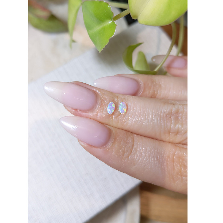 0.16 Ct.Tw. Opal Pair from Australia