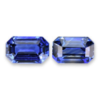 2.23&nbsp;Ct.Tw.Total Carat Weight Blue Sapphire Pair from Ceylon (Sri Lanka) Video