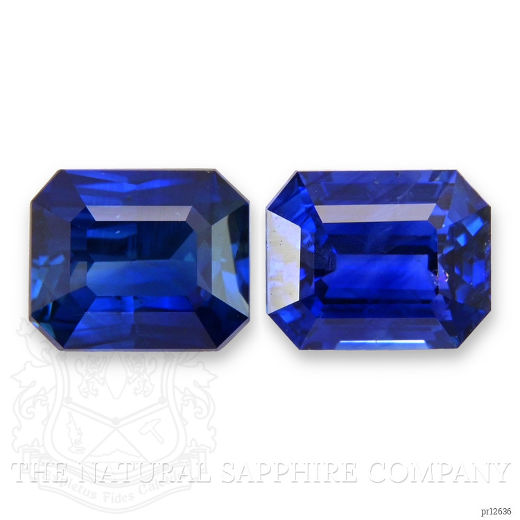 2.23 Ct.Tw. Blue Sapphire Pair from Ceylon (Sri Lanka)