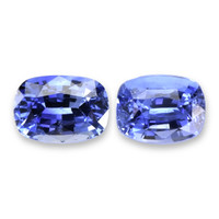 4.19&nbsp;Ct.Tw.Total Carat Weight Blue Sapphire Pair from Ceylon (Sri Lanka) Video