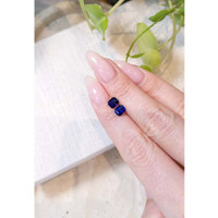 1.80&nbsp;Ct.Tw.Total Carat Weight Blue Sapphire Pair from Ceylon (Sri Lanka) Life Style