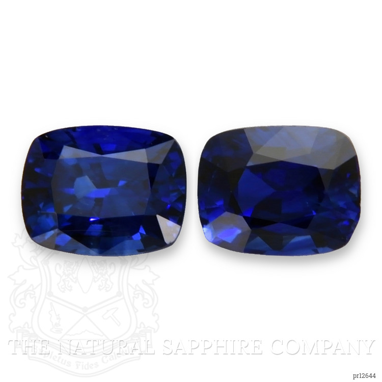 1.36 Ct.Tw. Blue Sapphire Pair from Ceylon (Sri Lanka)