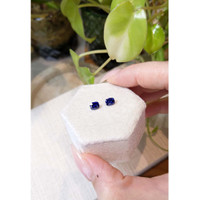 1.36&nbsp;Ct.Tw.Total Carat Weight Blue Sapphire Pair from Ceylon (Sri Lanka) Life Style