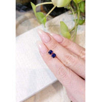 1.36&nbsp;Ct.Tw.Total Carat Weight Blue Sapphire Pair from Ceylon (Sri Lanka) Life Style