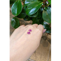 1.97&nbsp;Ct.Tw.Total Carat Weight Pink Sapphire Pair from Ceylon (Sri Lanka) Life Style