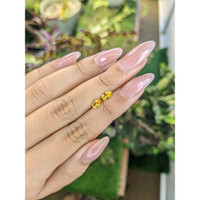 0.79&nbsp;Ct.Tw.Total Carat Weight Yellow Sapphire Pair from Ceylon (Sri Lanka) Life Style