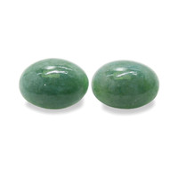 12.05 Ct.Tw. Oval Jade Pair