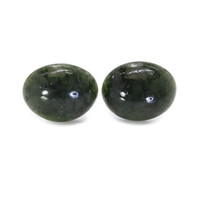 13.87 Ct.Tw. Oval Jade Pair