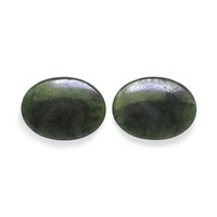 11.60 Ct.Tw. Oval Jade Pair