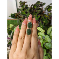 11.60&nbsp;Ct.Tw.Total Carat Weight Cabochon Jade Pair from Burma (Myanmar) Life Style