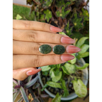 12.11&nbsp;Ct.Tw.Total Carat Weight Cabochon Jade Pair from Burma (Myanmar) Life Style