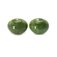 9.16 Ct.Tw. Oval Jade Pair