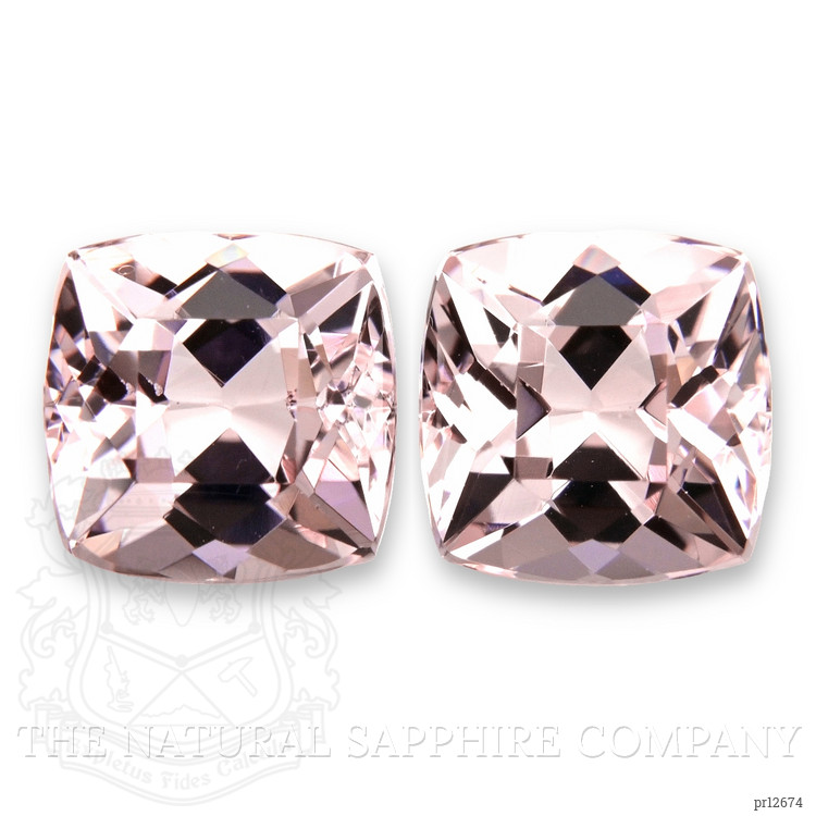 3.19 Ct.Tw. Morganite Pair from Brazil