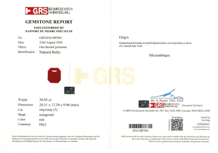 79.62 Ct.Tw. Ruby Pair from Mozambique