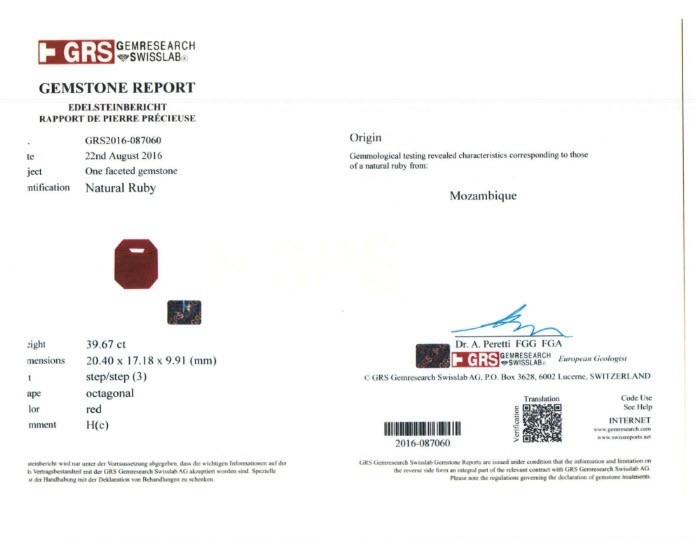 79.62 Ct.Tw. Ruby Pair from Mozambique