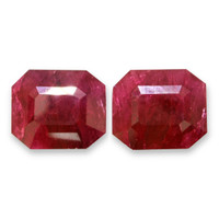 79.62 Ct.Tw.Total Carat Weight Ruby Pair from Mozambique Video