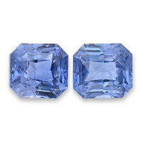 3.46&nbsp;Ct.Tw.Total Carat Weight Blue Sapphire Pair from Ceylon (Sri Lanka) Video