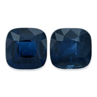 3.62&nbsp;Ct.Tw.Total Carat Weight Blue Sapphire Pair from Ceylon (Sri Lanka) Video