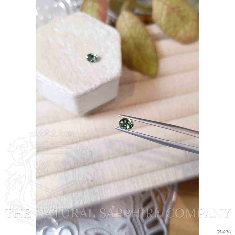 1.30 Ct.Tw. Yellowish Green Sapphire Pair from Madagascar