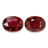 3.80&nbsp;Ct.Tw.Total Carat Weight Ruby Pair from Mozambique Video
