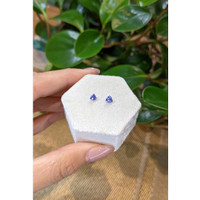 0.55&nbsp;Ct.Tw.Total Carat Weight Tanzanite Pair from Tanzania Life Style