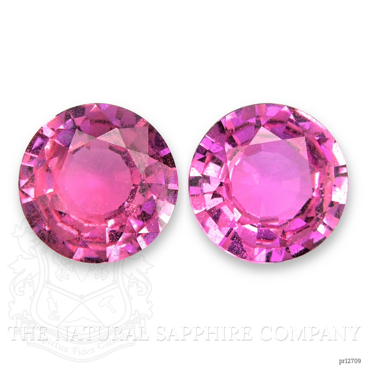 1.86 Ct.Tw. Pink Sapphire Pair from Ceylon (Sri Lanka)
