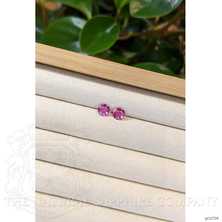 1.86 Ct.Tw. Pink Sapphire Pair from Ceylon (Sri Lanka)
