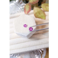 2.10&nbsp;Ct.Tw.Total Carat Weight Pink Sapphire Pair from Ceylon (Sri Lanka) Life Style