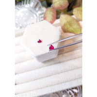 0.83 Ct.Tw.Total Carat Weight Ruby Pair from Mozambique Life Style