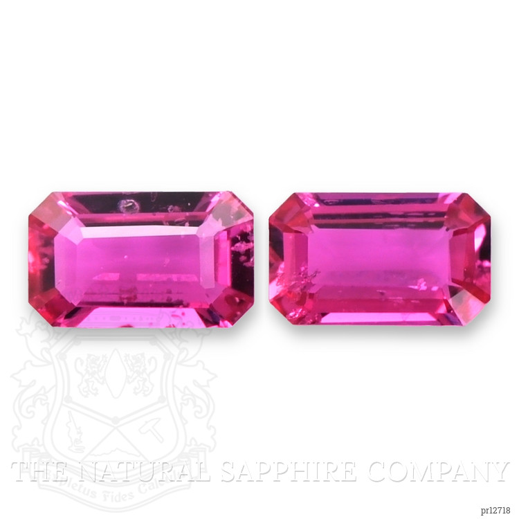 0.54 Ct.Tw. Ruby Pair from Mozambique